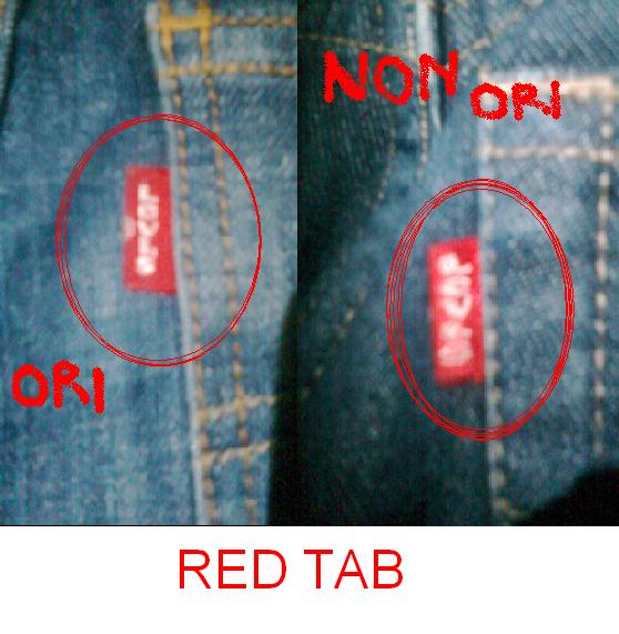 perbedaan red tab ORI dan KW